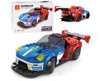 Sportautó építőkészlet - 138 darabos