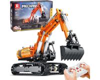 Távirányítású KOTRÓGÉP - 1106 darabos építőkészlet