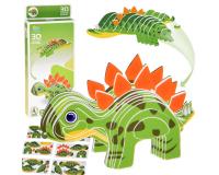 3D kirakós kartonmodell – Stegosaurus dinoszaurusz