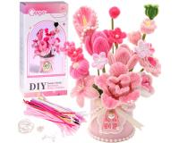 Kreatív készlet: DIY sorozat – Textil virágok