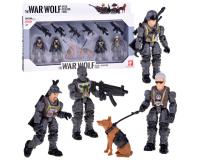 12 darabos katonai figura készlet