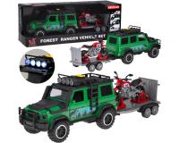 Terepjáró utánfutóval + MOTOR Fény és hang