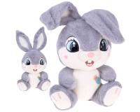 Bájos  Plüss nyuszi 40 cm - szürke