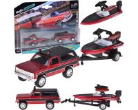 1979-es Chevrolet K5 Blazer utánfutóval és hajóval