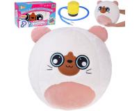 Nagy plüss labda - cica  - 45 cm