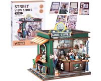 Fa 3D PUZZLE Kávézó - 120 elemes