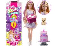 Mattel Barbie Party Unboxed - Születésnap csivaváával