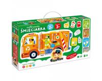 CzuCzu Moto kirakós Szemétszállító autó - 26 darabos