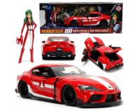 Robotech fémautó: Miriya Sterling & 2020 Toyota Supra 1:24 méretarányban