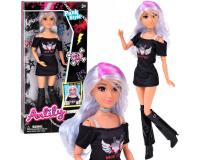 Anlily Punk Rock Baba - Ezüst Haj és Erős Styling