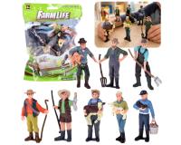 8 darabos farmfigura készlet – Farmlakók