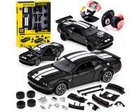 Dodge Challenger SRT Hellcat TUNING autó gyerekeknek - fekete
