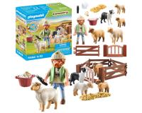 PLAYMOBIL Country – Fiatal pásztor bárányokkal - 22 darabos