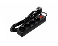 Elosztó kapcsolóval - 4 aljzat 3 méter