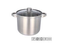 Rozsdamentes fazék fedővel 22x17cm 5,5L
