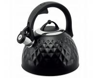 Dimond rozsadamentes acél teafőző fekete színben 3 literes