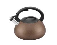 Iwo rozsadamentes acél teafőző barna színben 2,5 literes