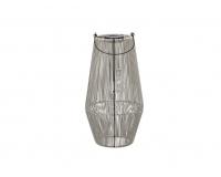 Szürke napelemes kültéri lámpa - 47 cm