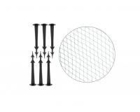 Madárhálót gyümölcsfák és cserjék madarak elleni védelmére - 2 x 5 méter