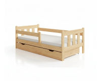 Mars Gyermek ágy matraccal fenyő színben 80x140 cm-es