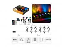 6 db okos RGB LED-es kerti reflektor szett