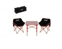 Túrista bútor garnitúra - asztal + 2 szék