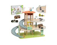 Fa 3 szintes XL garázs lifttel - Eco Garage