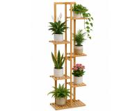 Bambusz Virágállvány 6 Szintes – 122 cm
