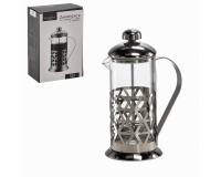 Francia presszó kávé- és teafőző, 1000 ml – rozsdamentes acélból