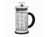 Stílusos kávé- és teakészítő  – 1000 ml, üveg és fém kombinációval