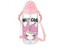 Unikornisos szívószálas gyerek kulacs