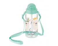 Lámás szívószálas gyerek kulacs