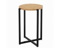 Kerek asztal fém talppal 29 x 42 cm