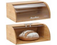 Nigella kenyértároló doboz bambusz, műanyag burkolattal 41 x 28 x 17 cm