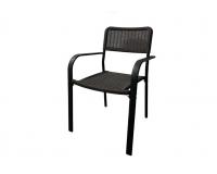 Barna kerti szék 60 x 55 x 82 cm