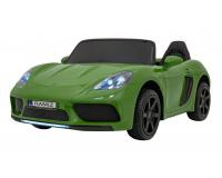 Perfecta kétszemélyes akkumulátoros gyermek autó - zöld