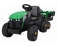 Titanium traktor utánfutóval - zöld színű