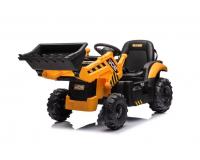 JCB akkumulátoros exkavátor sárga színben