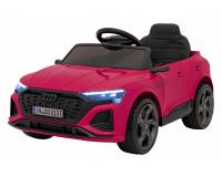 Audi SQ8 akkumulátoros gyermek autó - rózsaszín