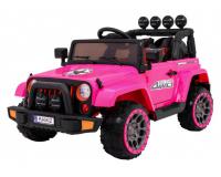 Full Time off-road 4WD rózsaszín akkumulátoros autó