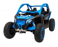 Buggy Maverick Turbo RR STRONG akkumulátoros kétszemélyes gyermek jármű - kék