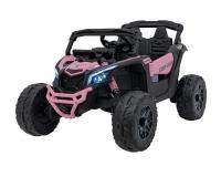 Buggy Can-am ATV egyszemélyes akkumulátoros autó rózsaszín színben