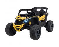 Buggy Can-am ATV egyszemélyes akkumulátoros autó citromsárga színben