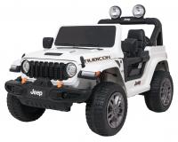 Jeep Wrangler Rubicon LIFT gyermek elektromos autó - fehér