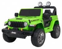 Jeep Wrangler Rubicon LIFT gyermek elektromos autó - zöld