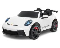 Porsche 911 GT3 MP4 gyermek kétszemélyes autó - fehér