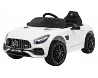 Mercedes Benz GT fehér egyszemélyes akkumulátoros autó