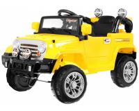 Jeep country sárga akkumulátoros autó