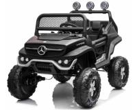 Gyermek Mercedes BENZ UNIMOG fekete elektromos kisautó
