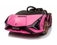 Lamborghini SIAN elektromos gyermek autó - rózsaszín